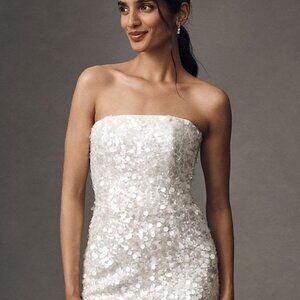 Helsi Serena Strapless Sequin Gown